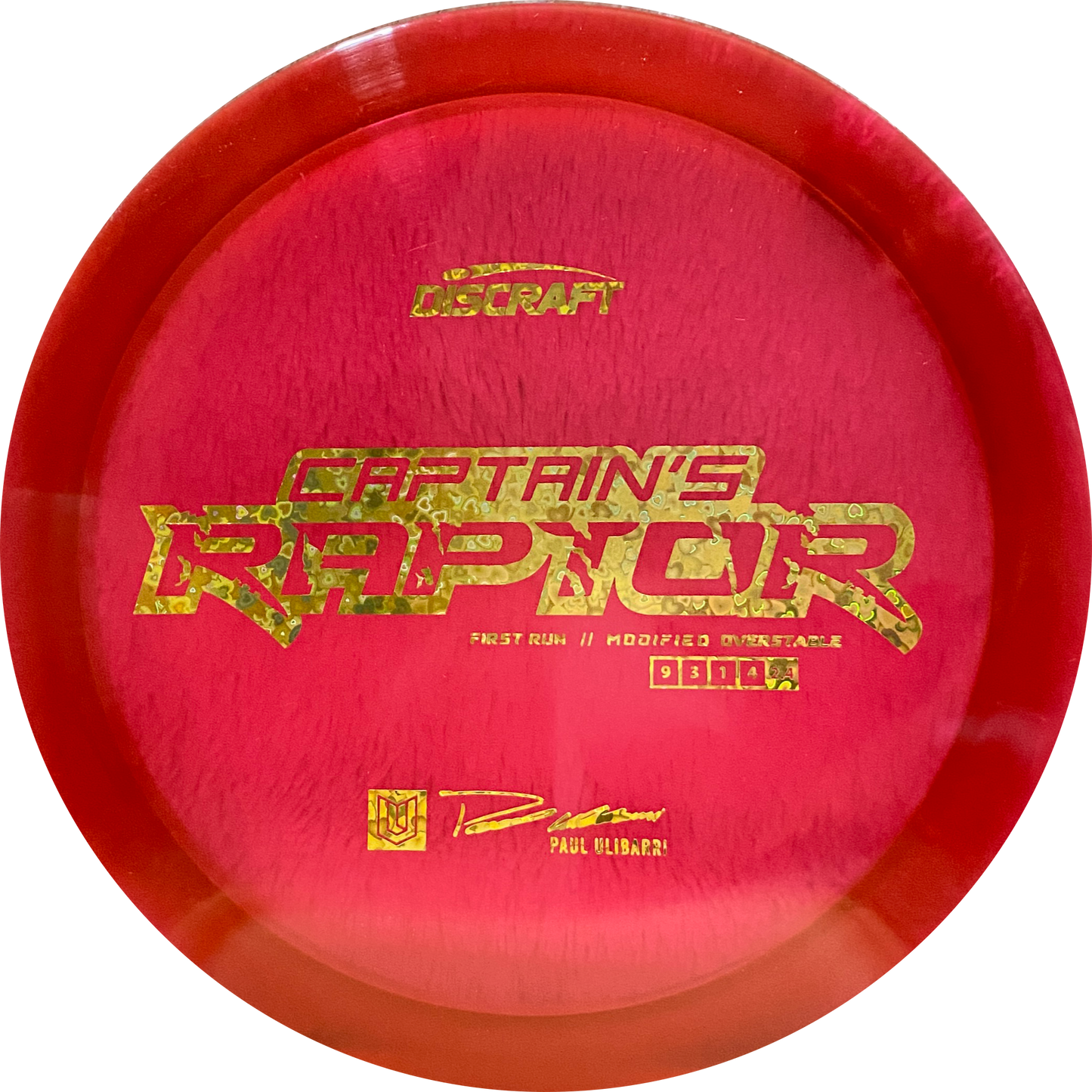 Discraft Captain's Raptor